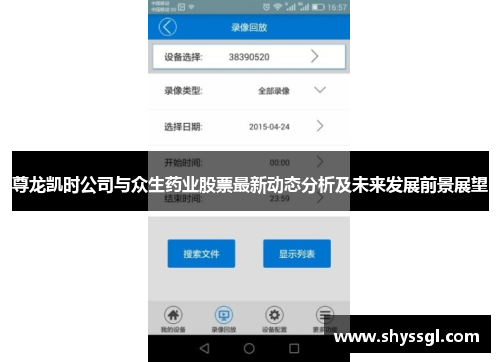 尊龙凯时公司与众生药业股票最新动态分析及未来发展前景展望